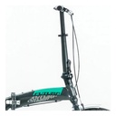 Bicicleta Urbana Plegable Futura Origami 2022 R20 Color Gris