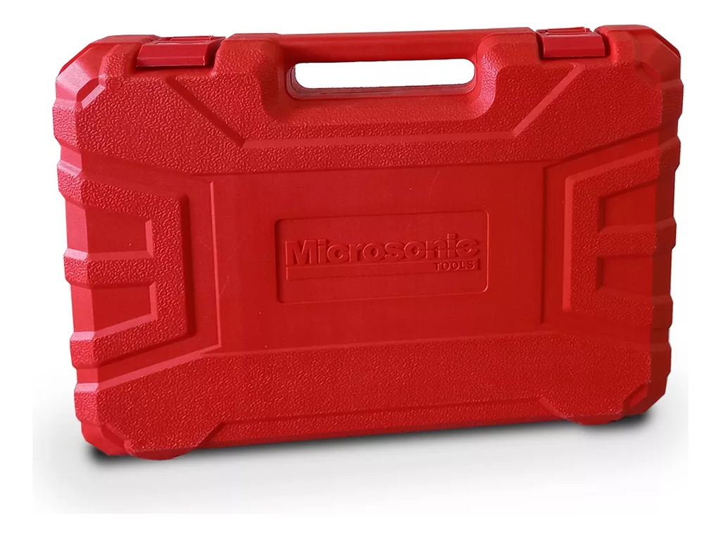 Juego Set Kit De Herramientas Profesional Microsonic 104pzs - Rojo