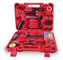 Juego Set Kit De Herramientas Profesional Microsonic 104pzs - Rojo