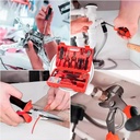 Juego Kit De Herramientas 160pzas Maletín Microsonic Mt-160 Rojo