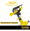 Regador Por Micro Pulverizado Estaca Konan 360° Jardin Riego