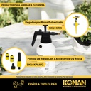 Pulverizador Manual Konan 1.5l Boquilla Ajustable Jardín Limpieza Blanco