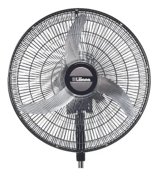 Ventilador De Pie Liliana Vpm2016 20  Aspas Metálicas 220v 50.8 Cm Negro Plateado Metal 3
