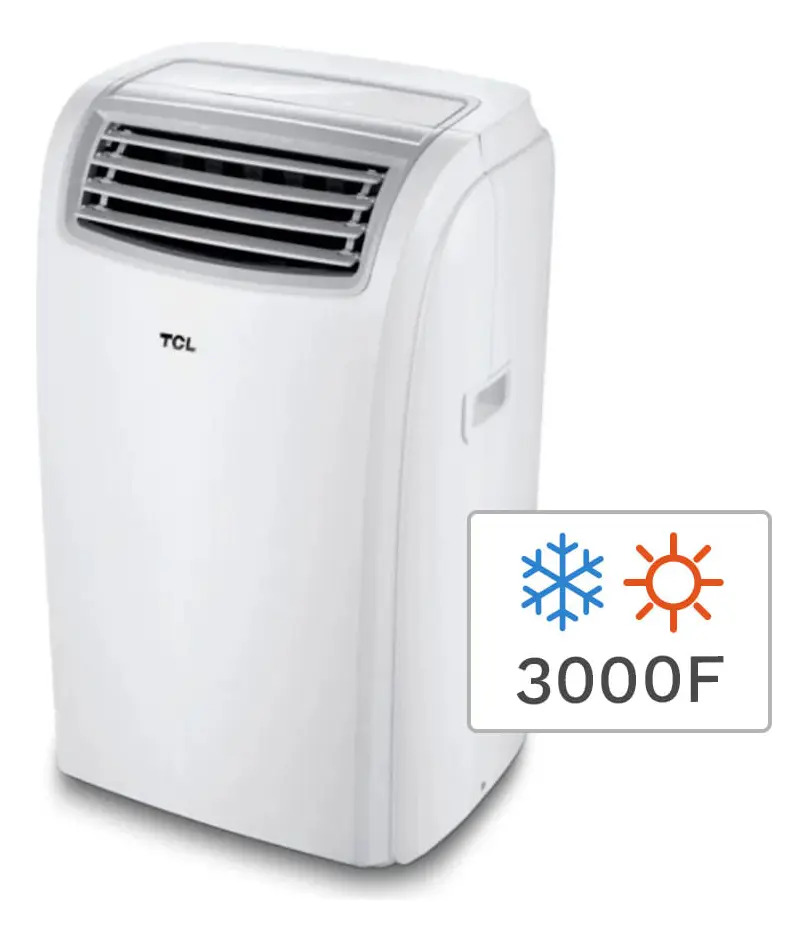 Aire Acondicionado Portátil Frio/calor Tcl 3000f 3500w Blanco