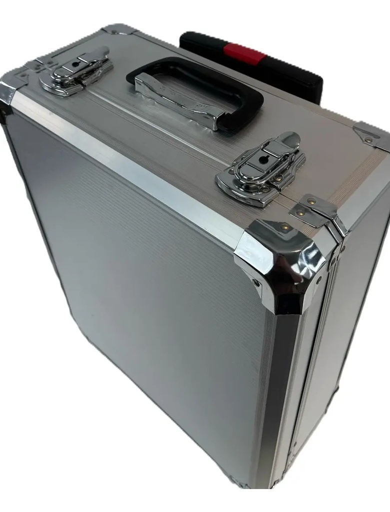 Set Herramientas Valija Maletin Aluminio 262 Piezas En 1 Aluminio