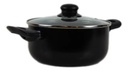 Bateria De Cocina 9 Piezas Vitta Set Ollas Sarten Wok Teflon - Negro