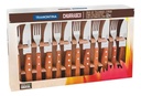 Juego De Barbacoa Tramontina Dynamic De Madera 12 Piezas Marrón Claro