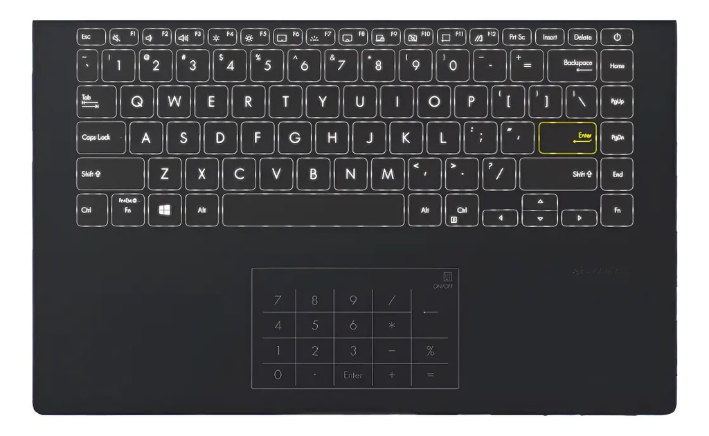 Notebook Asus Black 14-e410 Intel N6000 4gb Ram 64gb Fhd Negro