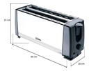 Tostadora 1400w Metal 4 Panes 6 Niveles - Vitta