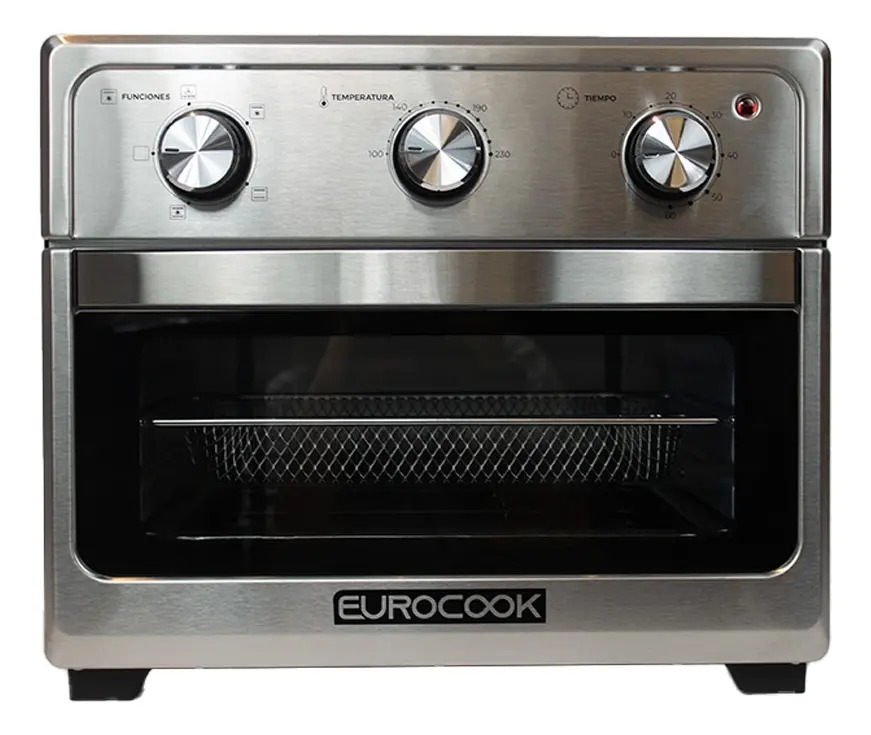 Horno Freidor Eurocook Ec-fo16 16l Inoxidable 1500w - 220v Plateado