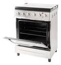 Cocina Eléctrica Kanji H&a-ekb001v 60cm  Acero Inoxidable Plateado