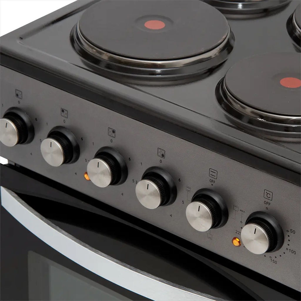 Cocina Eléctrica Kanji Black Grill Kjh-ekg001v Gris 220v