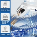 Aspiradora Lava Tapizados Midow 600w Alfombras Manchas Sofa Negro