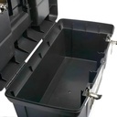Caja De Herramientas Stanley 1-92-066 De Plástico 26cm X 48.9cm X 24.8cm Negra Y Amarilla Negro/amarillo