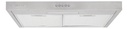 Extractor Purificador De Cocina Led Kanji Con Y Sin Salida Plateado