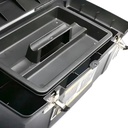 Caja De Herramientas Stanley 1-92-066 De Plástico 26cm X 48.9cm X 24.8cm Negra Y Amarilla Negro/amarillo