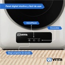 Secarropas Por Calor Vitta 4kg Panel Digital 4 Programas Blanco