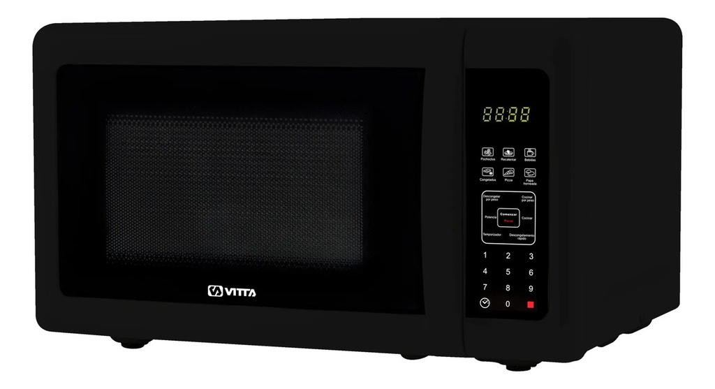 Microondas Vitta Panel Digital 23l Vit-mw2xlx001 1000w Negro