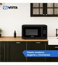 Microondas Vitta Panel Digital 23l Vit-mw2xlx001 1000w Negro