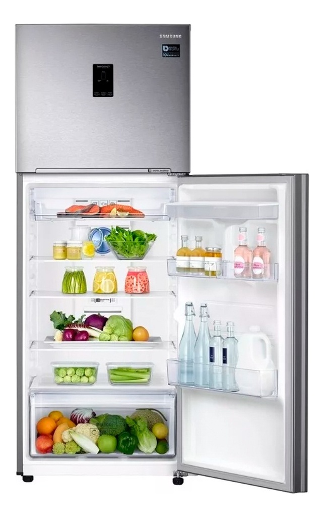 Heladera Samsung Rt38k5932sl - 382l C/dispenser Freezer Plateado