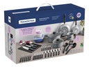 Batería De Cocina Tramontina 28399602 Con 44 Piezas Aluminio Plomo