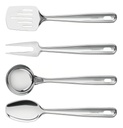 Set 4 Utensilios Cocina Tramontina Extrata Acero Inoxidable