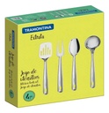 Set 4 Utensilios Cocina Tramontina Extrata Acero Inoxidable