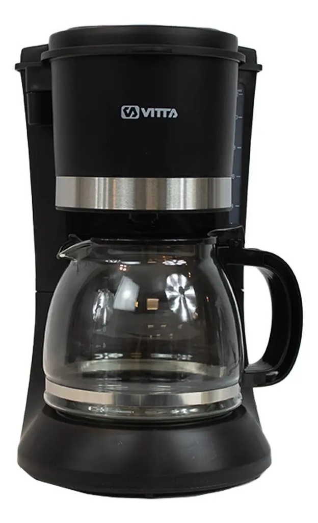 Cafetera De Filtro Semi-auto Vitta 12 Tazas Vit-cmf0800s01 Negro