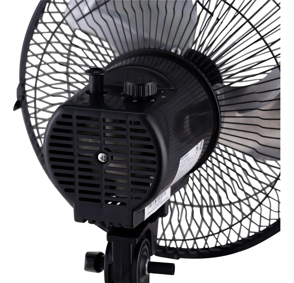 Ventilador Kanjihome 10  3 En 1 65w 3 Velocidades Kjh-fh1306 25.4 Cm Negro Metálico Metalicas 3