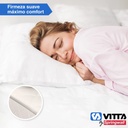 Colchon De Resorte Vitta Oasis 2 Plaza 140x190x23 Blanco