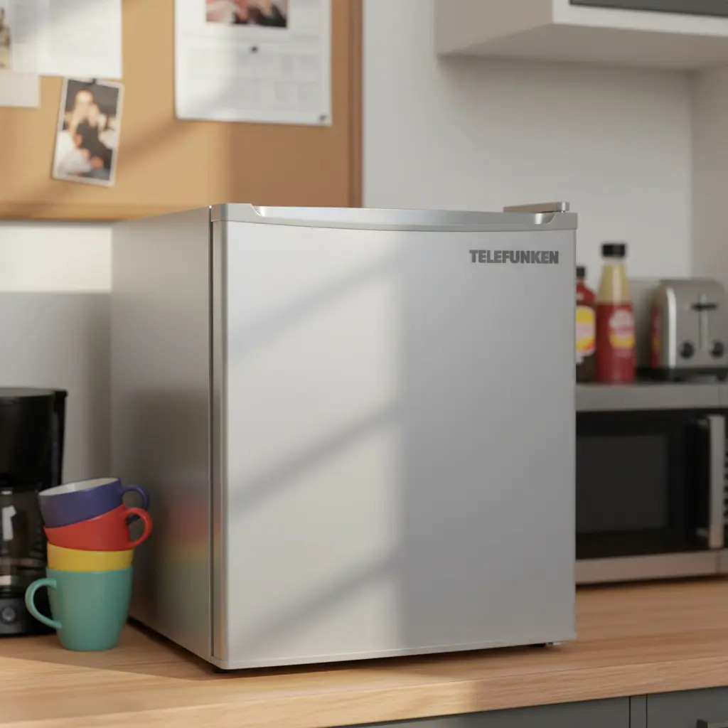 Heladera Bajo Mesada Minibar Telefunken Tfk-hf50 Silver 50l Gris