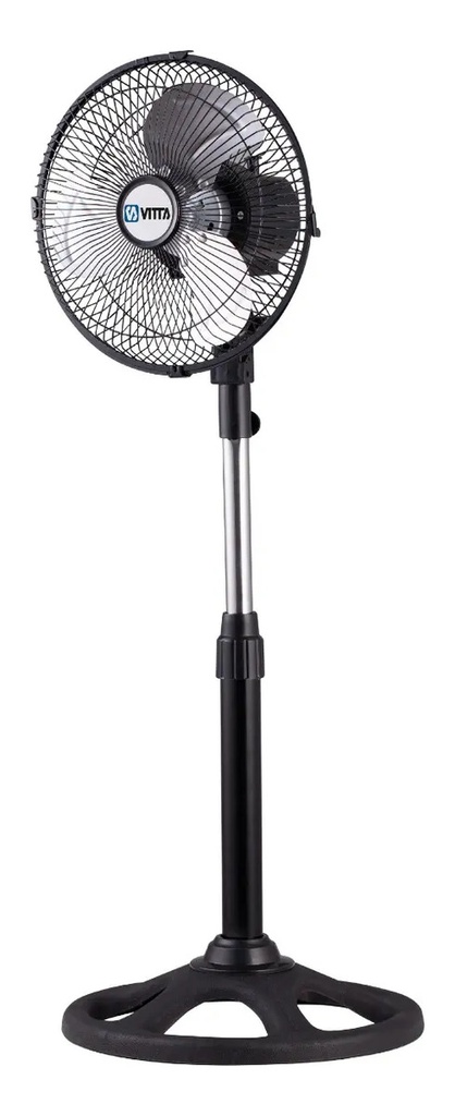 Ventilador 3 En 1 10 Pulgadas Vitta 65w 3 Palas Metalicas   25 Cm 50hz Negro Metal 3