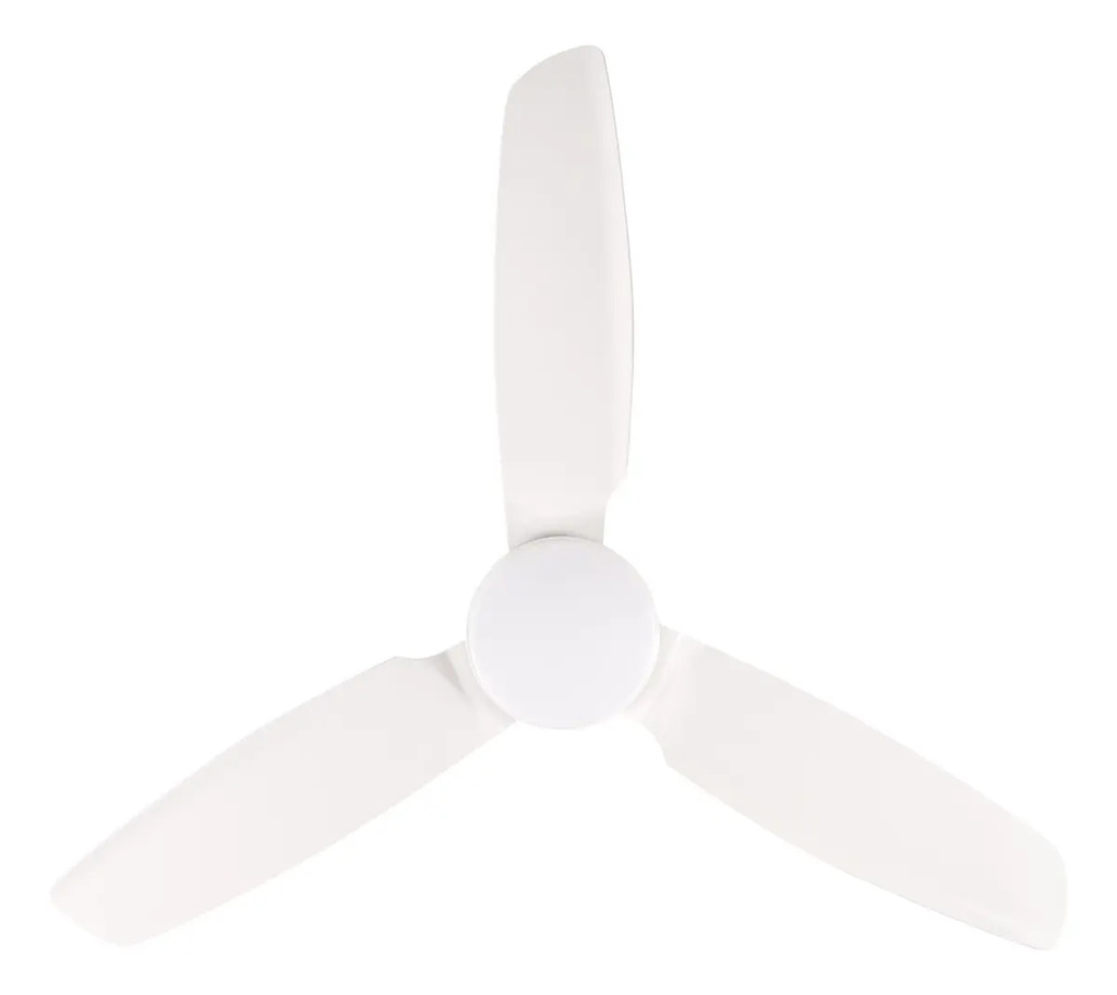 Ventilador De Techo Kanjihome Blanco 3 Aspas Fijas Kjh-cfwb001wt 1.32 M Plástico
