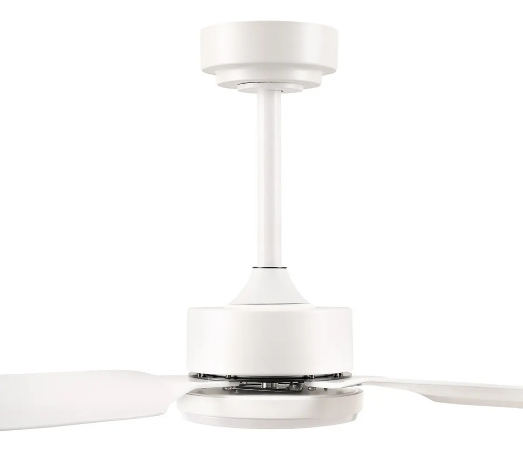 Ventilador De Techo Kanjihome Blanco 3 Aspas Fijas Kjh-cfwb001wt 1.32 M Plástico