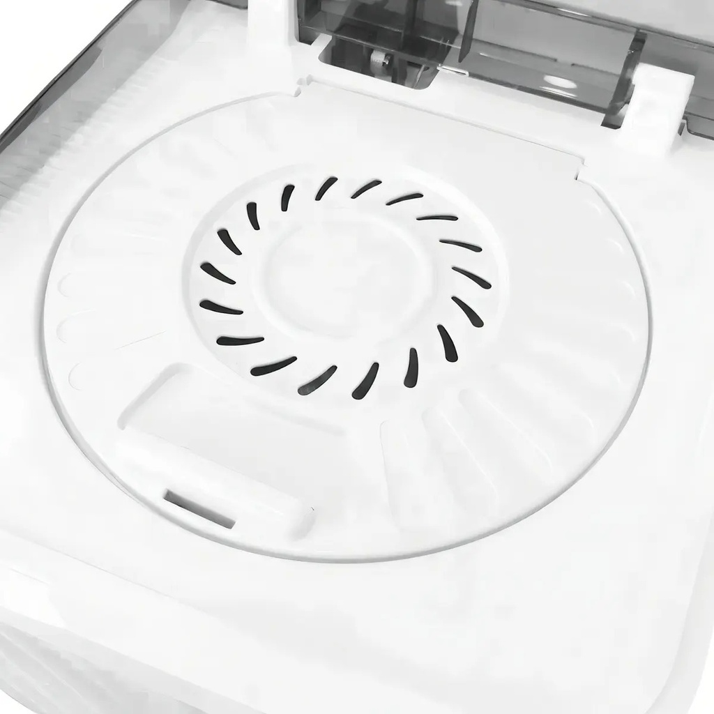 Lavasecarropas Semiautomático Kanji Twin Lava & Seca 5kg Con Bomba De Extracción Xpb55-655sp Blanco