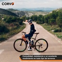 Bicicleta Mountain Bike Corvo R29 Aluminio Suspensión 21v Negro/verde 29