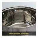 Cacerola Olla 20 Cm Acero Triple Fondo Jovifel Plateado Plateado