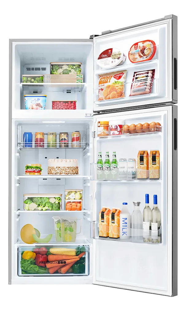 Heladera No Frost Inverter 342 L Inox Drean Rzn320pcarx0 Gris