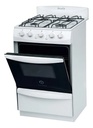 Cocina Escorial Palace Cristal Gas Envasado 51cm Blanco