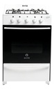 Cocina A Gas Escorial Master Classic S2 56cm Blanca Blanco