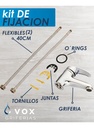 Griferia Monocomando Vox 035mm Acero Inox Cromado Vanitory Cromoda Cromado