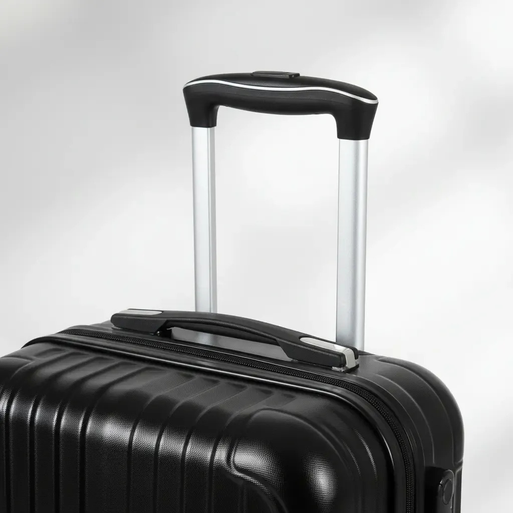 Valija Carry On 20 Cabina Viaje Aeropostale Rigida Ruedas12 Negro Rayas