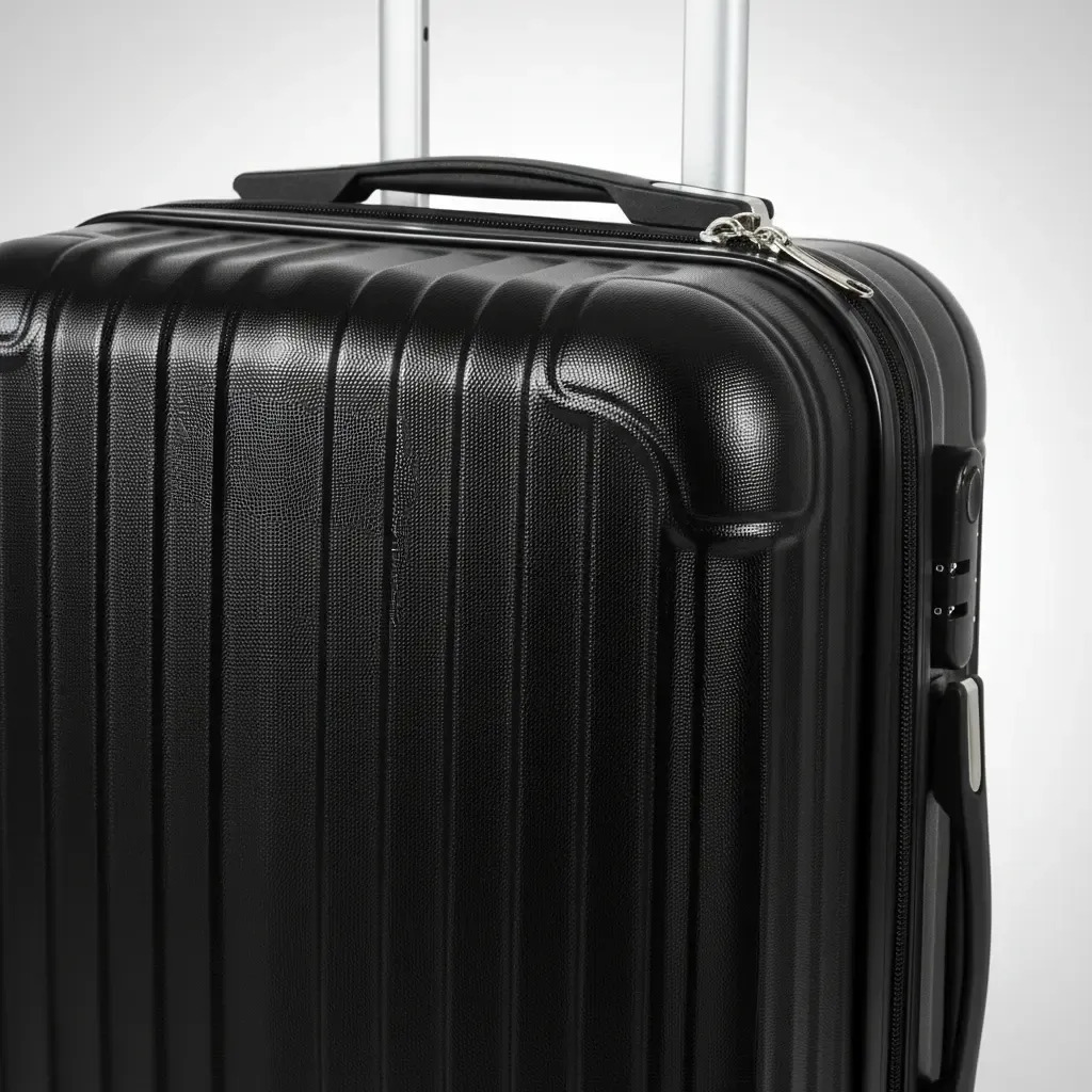 Valija Carry On 20 Cabina Viaje Aeropostale Rigida Ruedas12 Negro Rayas