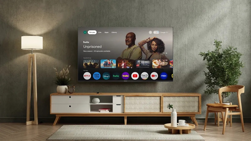 Smart Tv Philco 55   Google Tv 4k Led Pld55us25gh