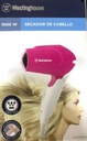 Secador De Pelo Westinghouse 1000w 2 Velocidades Whhd8300 Fucsia