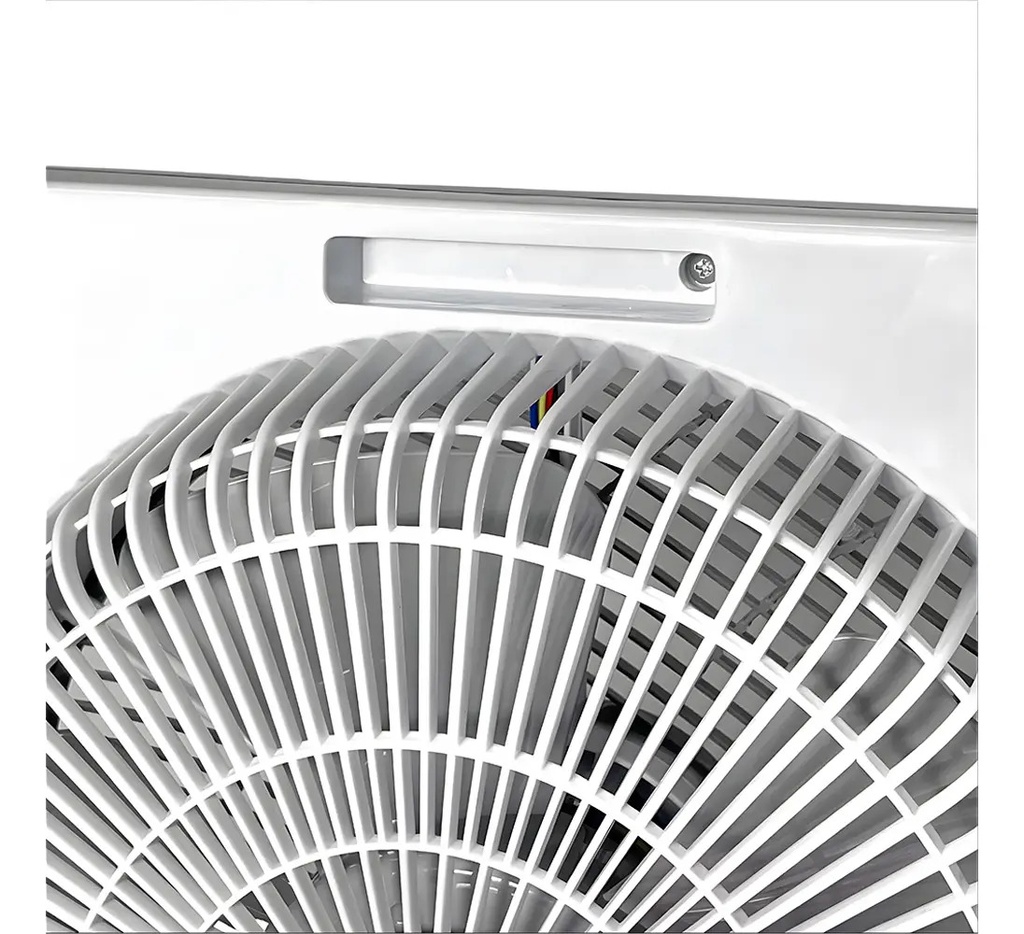 Ventilador Turbo 12 - 40w Vitta Potente 5 Aspas Timmer 5 Gris 30 Cm 50 Hz Blanco Plástico