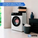 Lavarropas Vitta Inverter 6kg Blanco 1200 Rpm Vit-wmcfsl Blanco