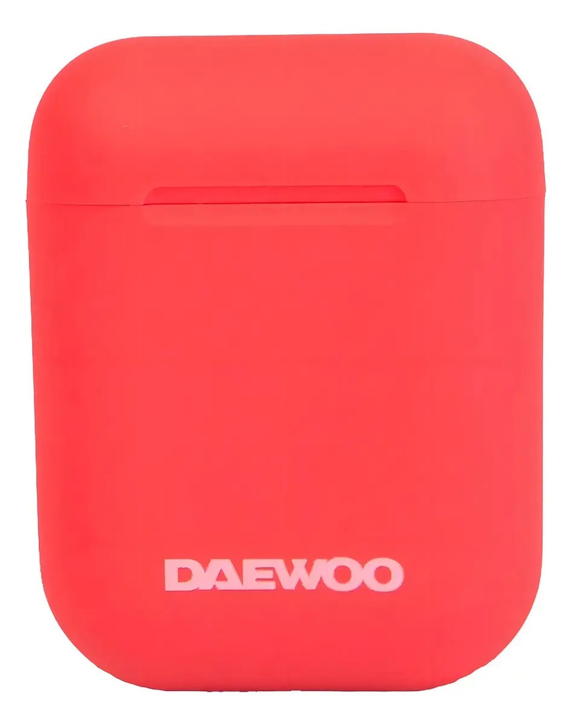 Auricular Inalámbrico Bluetooth 5.0 Tws Daewoo Prix Red Colo Rojo