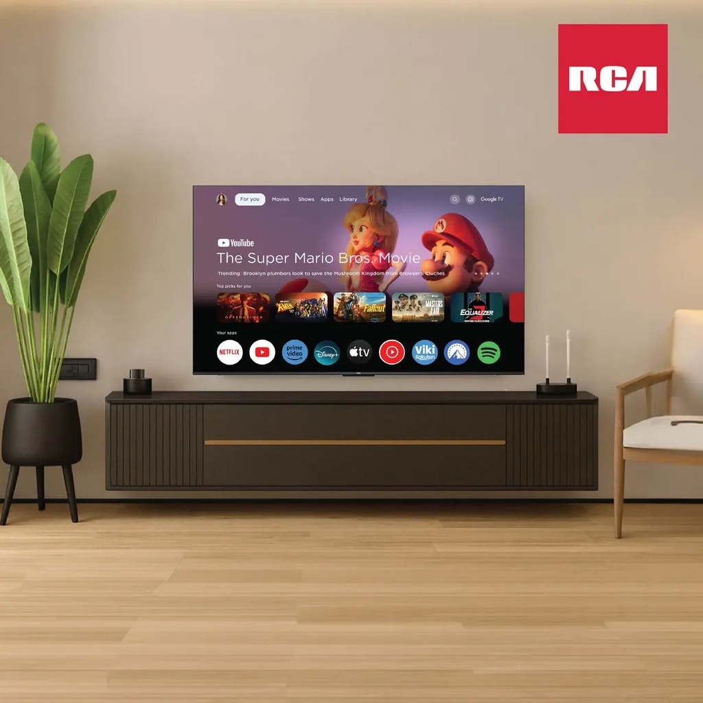 Smart Tv Rca 55 Led Google Tv 4k G55p7uhd-f