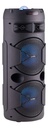 Parlante Torre Paradis Max 900w Con Bluetooth Luces Led Negro